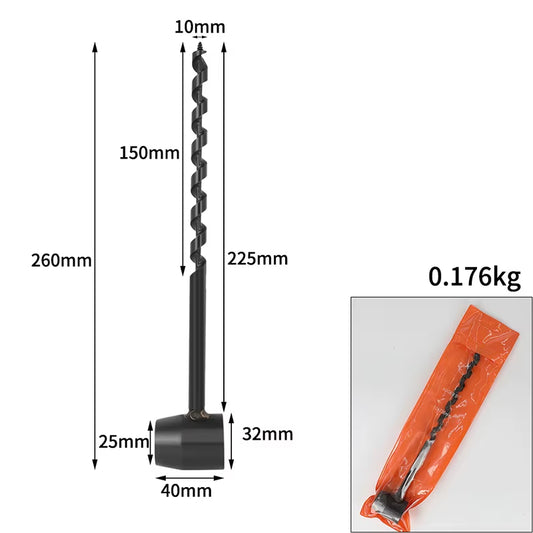 🛠 Outdoor Survival Handbohrer – Robustes Bushcraft-Werkzeug für Camping & Notfälle