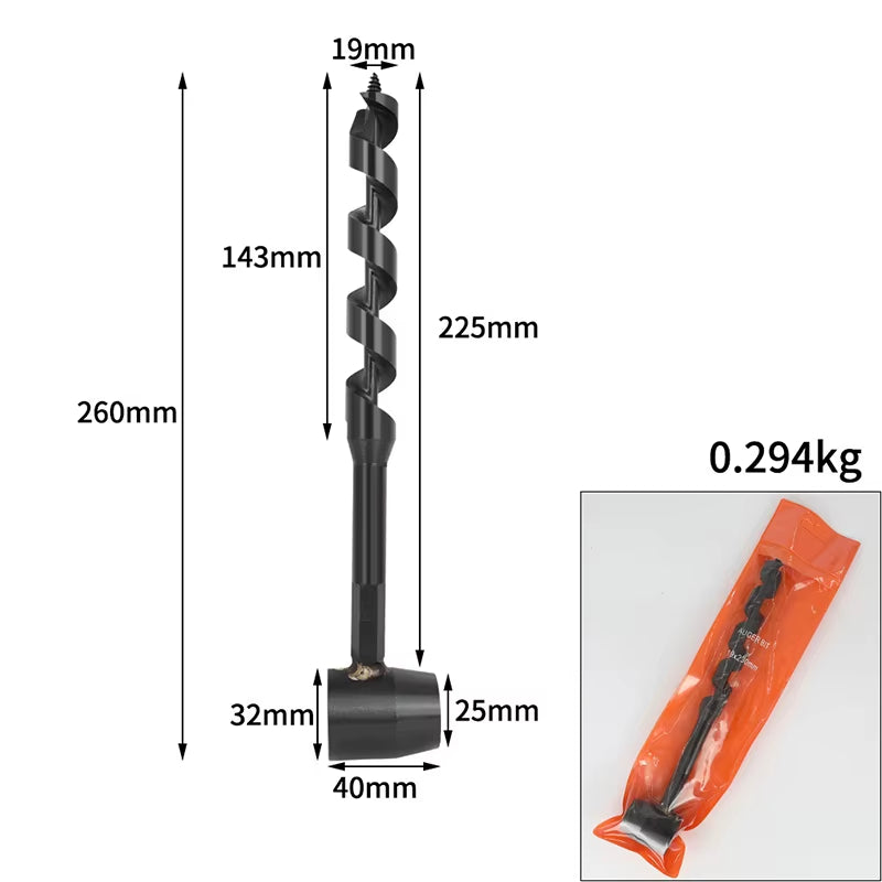 🛠 Outdoor Survival Handbohrer – Robustes Bushcraft-Werkzeug für Camping & Notfälle